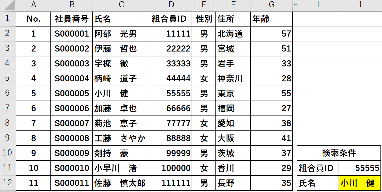 Excel Index Match関数の使い方 Vlookupとの違いも解説